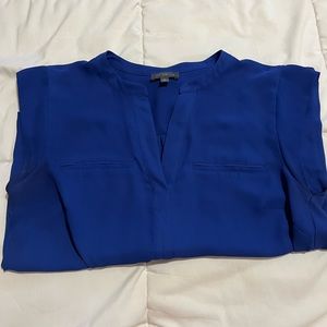 The Limited blue blouse